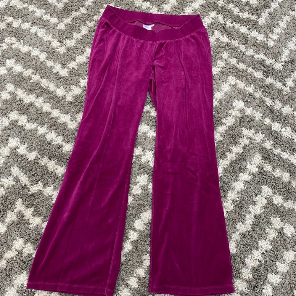 Motherhood Maternity Maroon Sweatpants size Medium